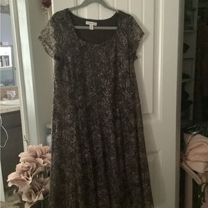 Coldwater Creek Purple Lace XL/16